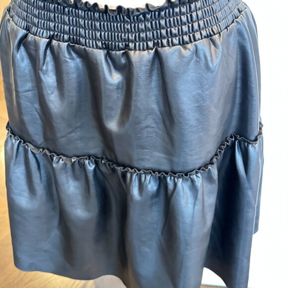 Laundry by Shelli Segal Faux Leather Skirt - Picture 5 of 10